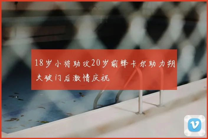 18岁小将助攻20岁前锋卡尔助力朔夫破门后激情庆祝