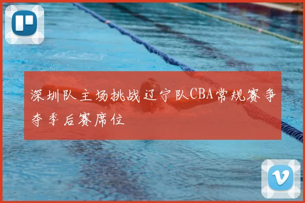 深圳队主场挑战辽宁队CBA常规赛争夺季后赛席位